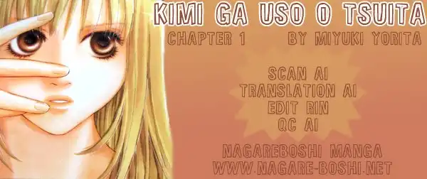 Kimi ga Uso o Tsuita Chapter 1 2